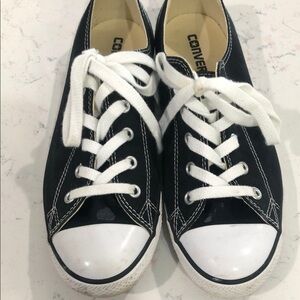 Converse Women's Classic Black and White Sneakers